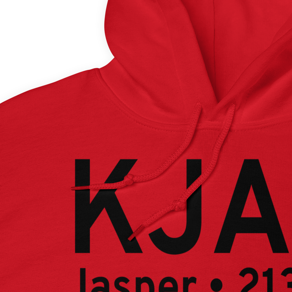 Jasper County Airport-Bell Field (KJAS) ICAO Hoodie Sweatshirt 