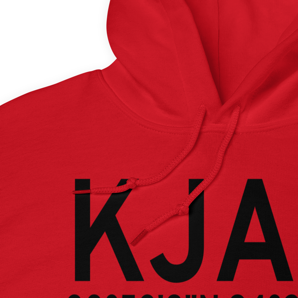 Jasper County Airport-Bell Field (KJAS) ICAO Hoodie Sweatshirt 