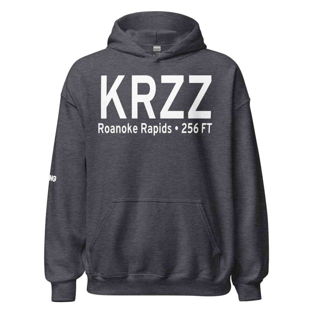 Halifax County Airport (KRZZ) ICAO Hoodie Sweatshirt 