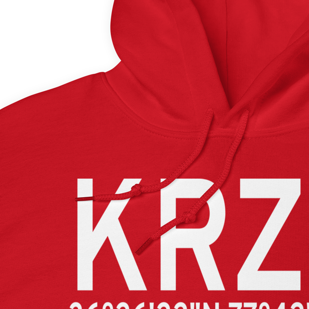 Halifax County Airport (KRZZ) ICAO Hoodie Sweatshirt 