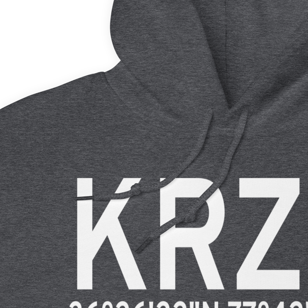 Halifax County Airport (KRZZ) ICAO Hoodie Sweatshirt 