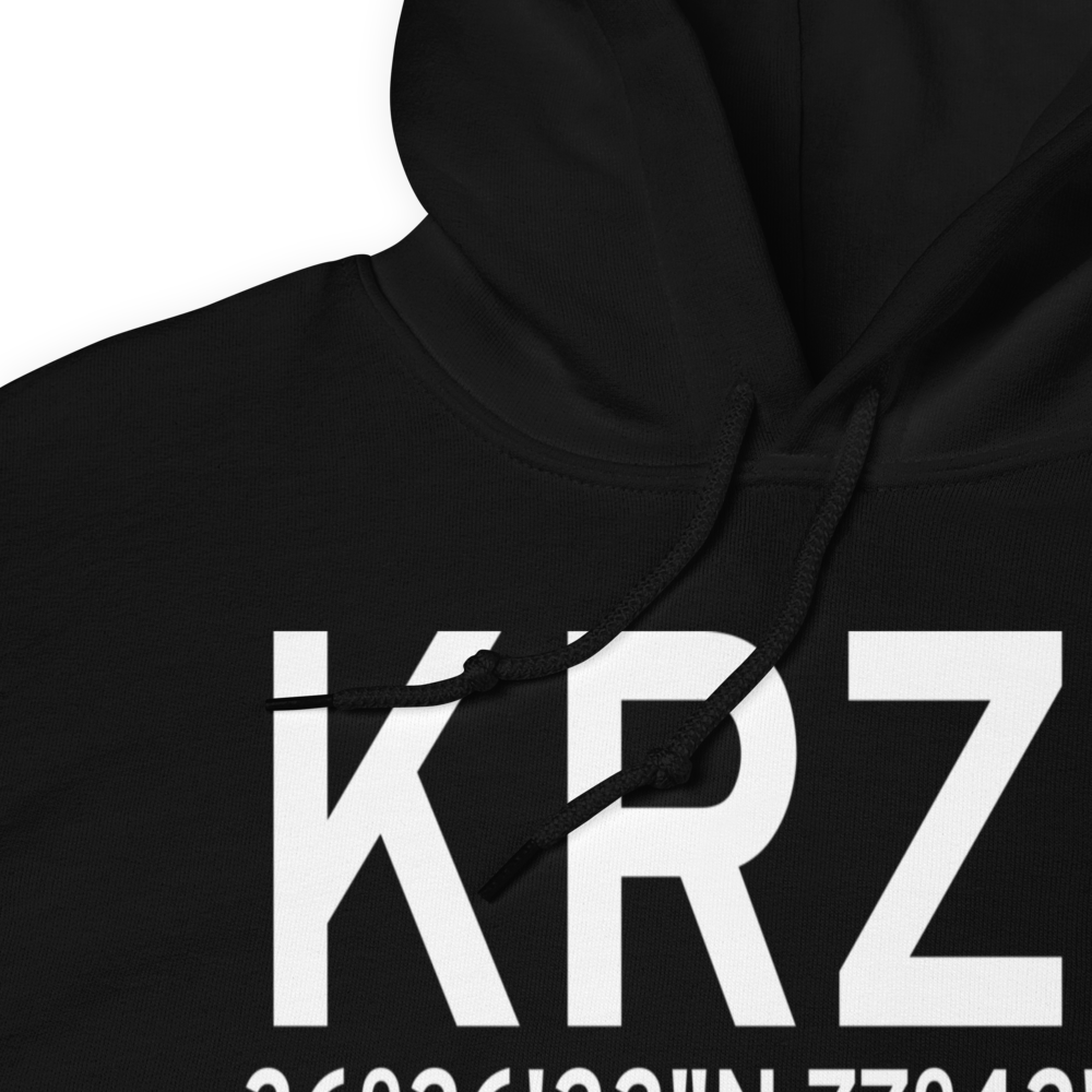 Halifax County Airport (KRZZ) ICAO Hoodie Sweatshirt 