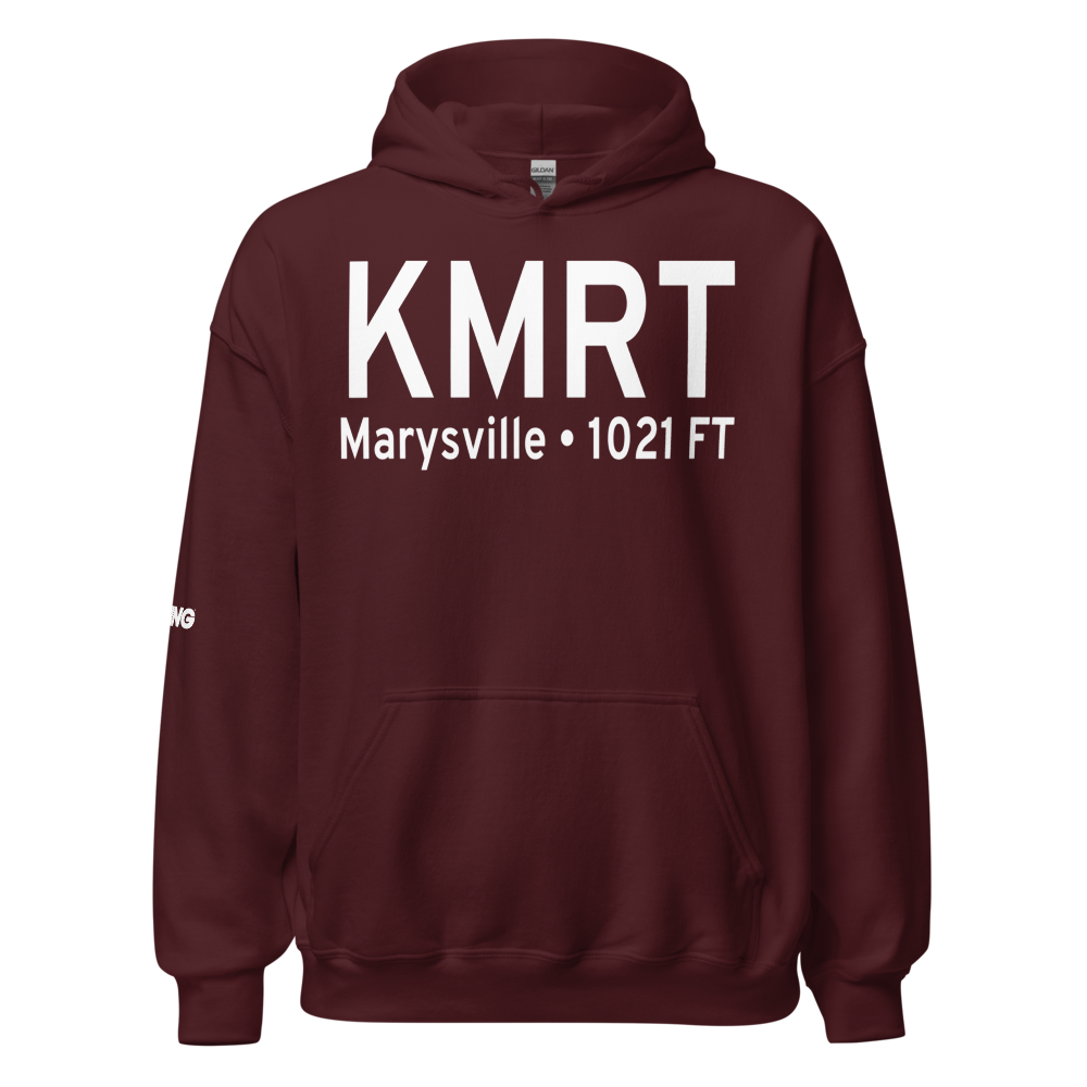 Union County Airport (KMRT) ICAO Hoodie Sweatshirt 
