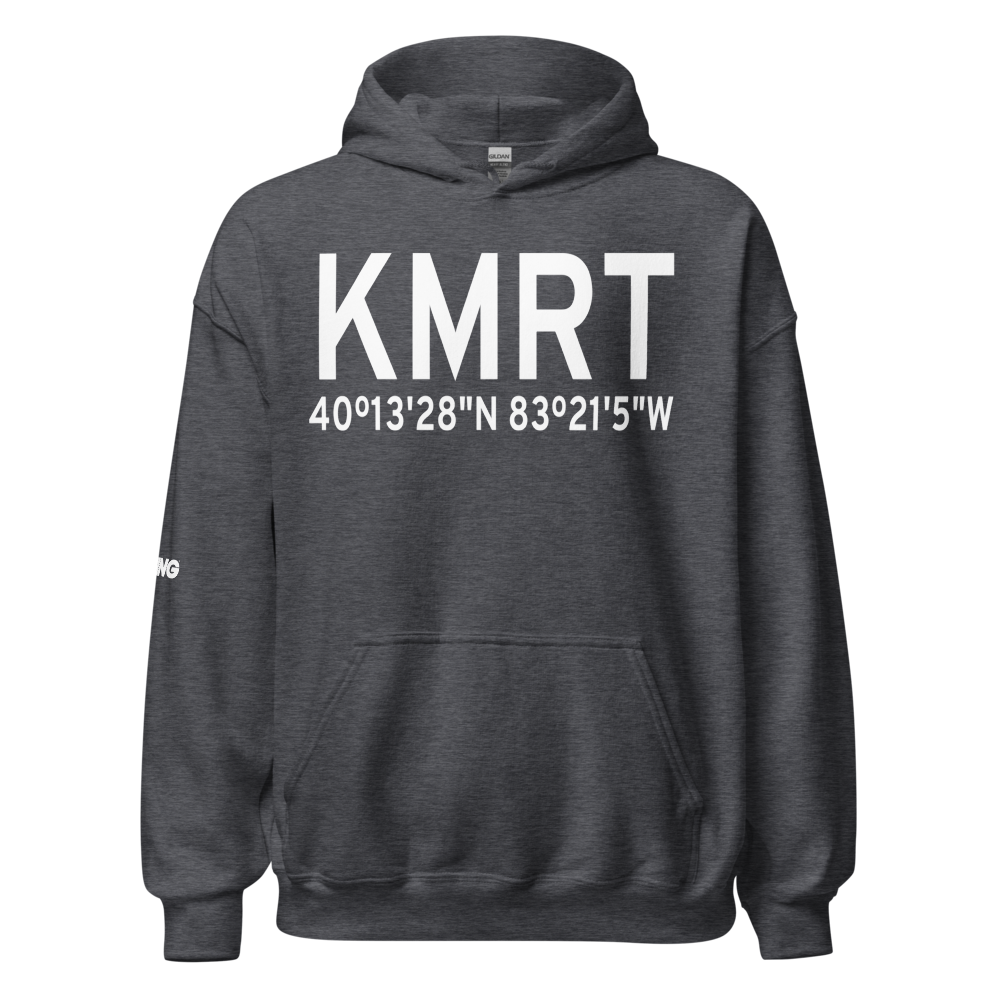 Union County Airport (KMRT) ICAO Hoodie Sweatshirt 