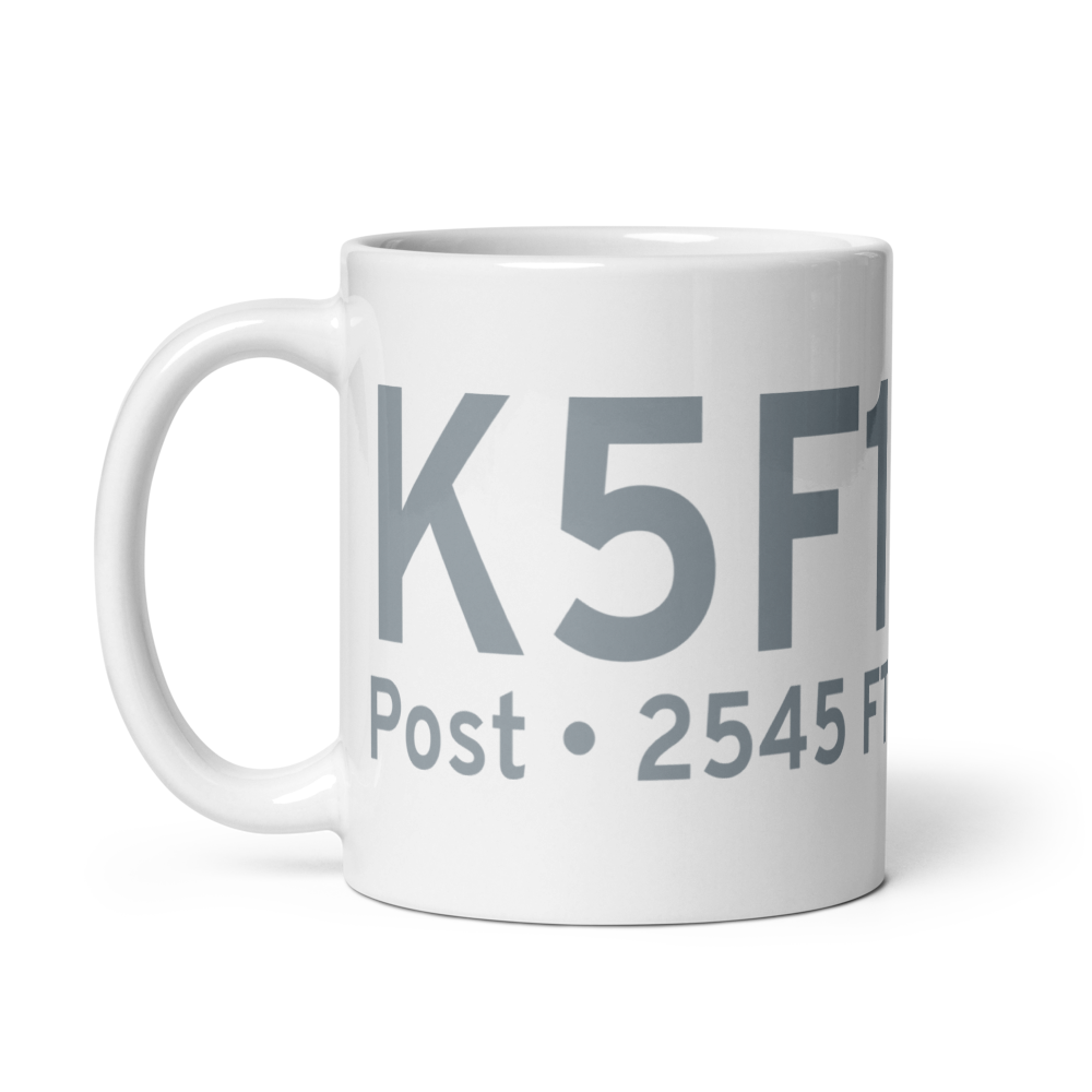 Post Garza County Municipal Airport (K5F1) ICAO Mug 