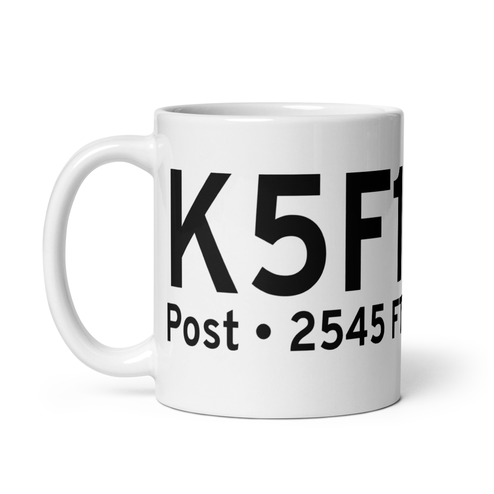 Post Garza County Municipal Airport (K5F1) ICAO Mug 