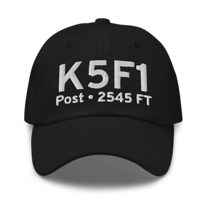 Post Garza County Municipal Airport (K5F1) ICAO Hat