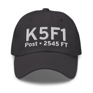 Post Garza County Municipal Airport (K5F1) ICAO Hat