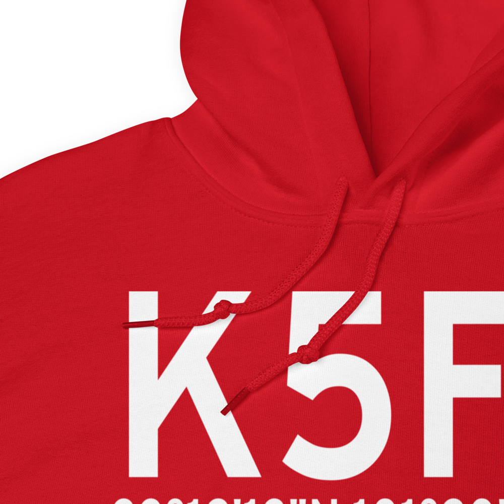Post Garza County Municipal Airport (K5F1) ICAO Hoodie Sweatshirt 