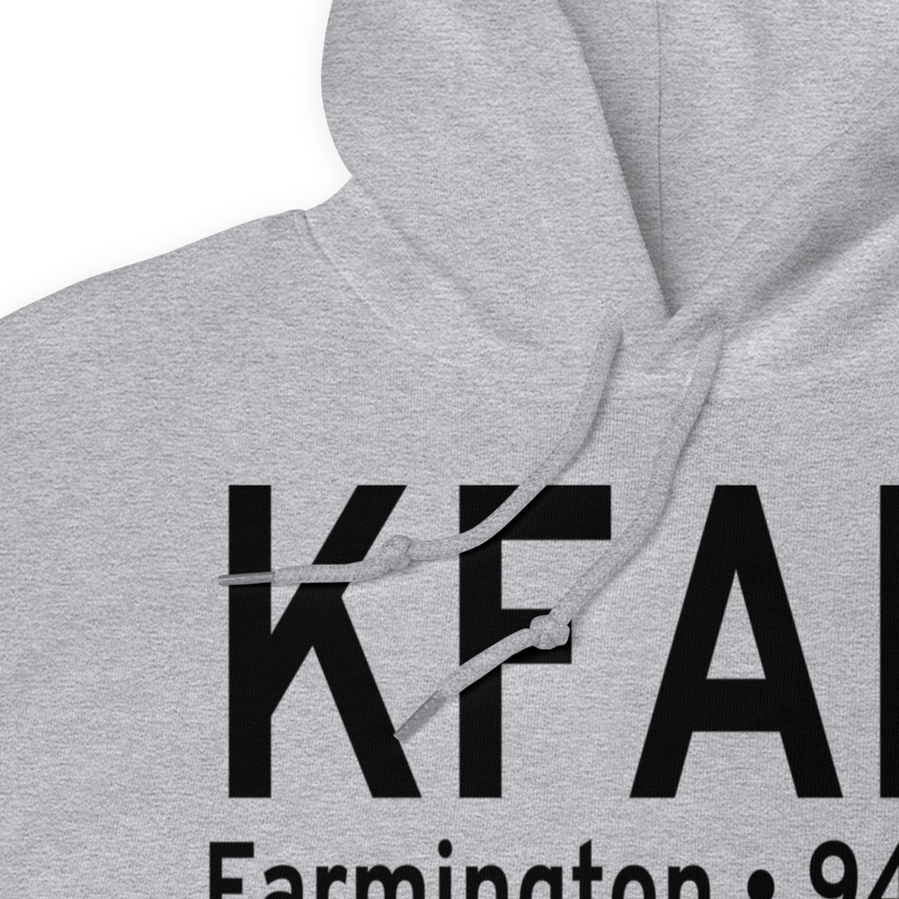 Farmington Regional Airport (KFAM) ICAO Hoodie Sweatshirt 