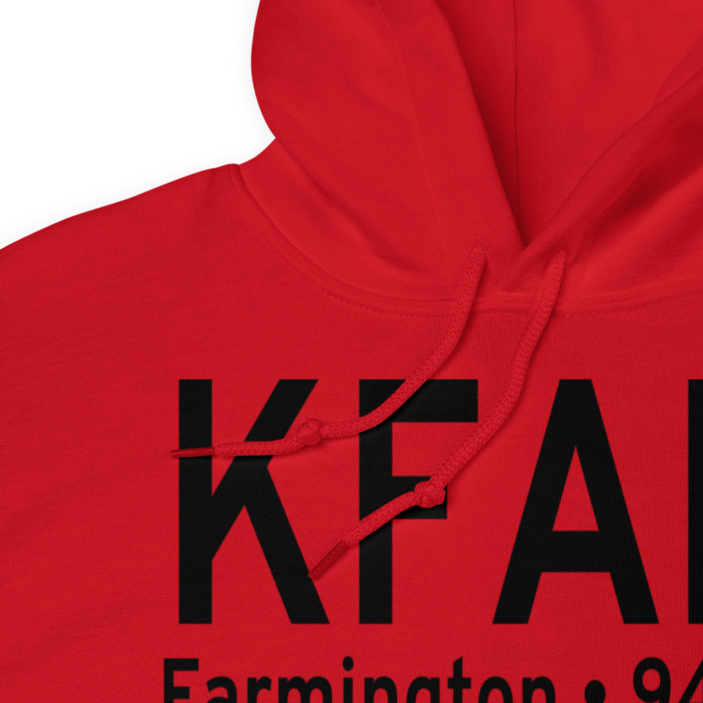 Farmington Regional Airport (KFAM) ICAO Hoodie Sweatshirt 