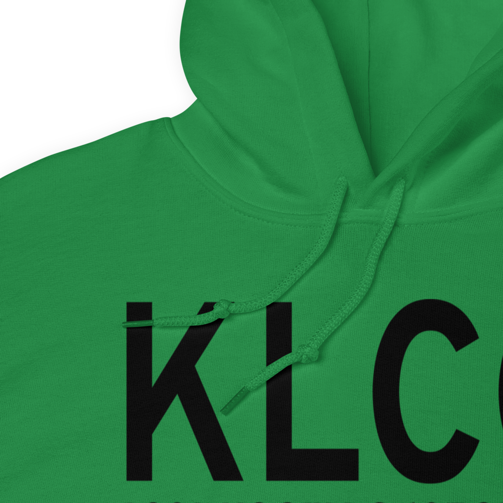 Wayne Municipal Airport (KLCG) ICAO Hoodie Sweatshirt 