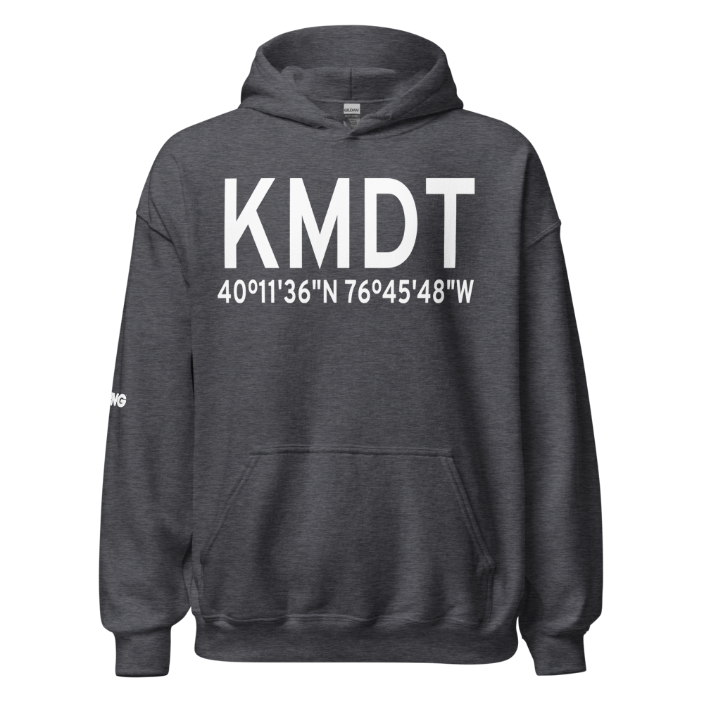 Harrisburg International Airport (KMDT) ICAO Hoodie Sweatshirt 