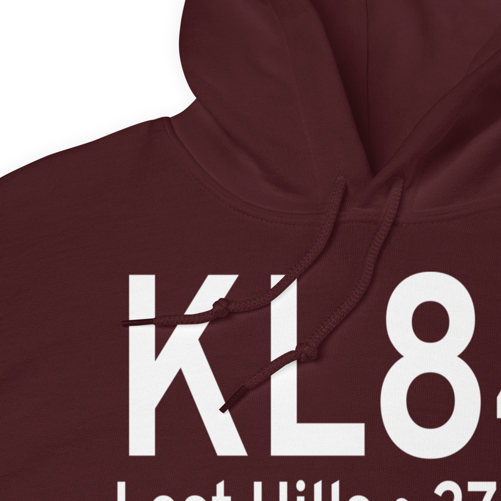 Lost Hills Kern County Airport (KL84) ICAO Hoodie Sweatshirt 