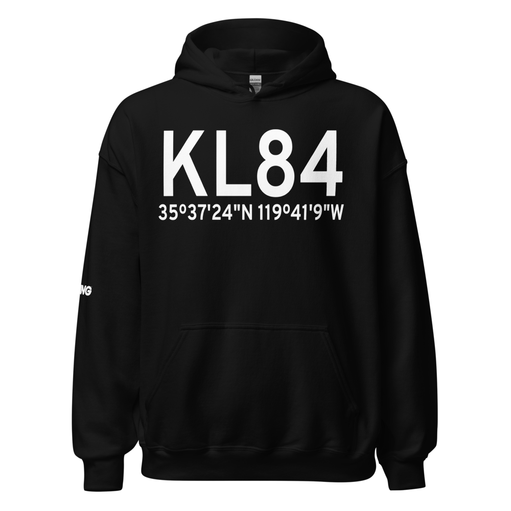 Lost Hills Kern County Airport (KL84) ICAO Hoodie Sweatshirt 