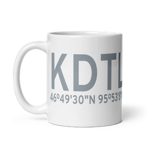 Detroit Lakes Airport - Wething Field (KDTL) ICAO Mug