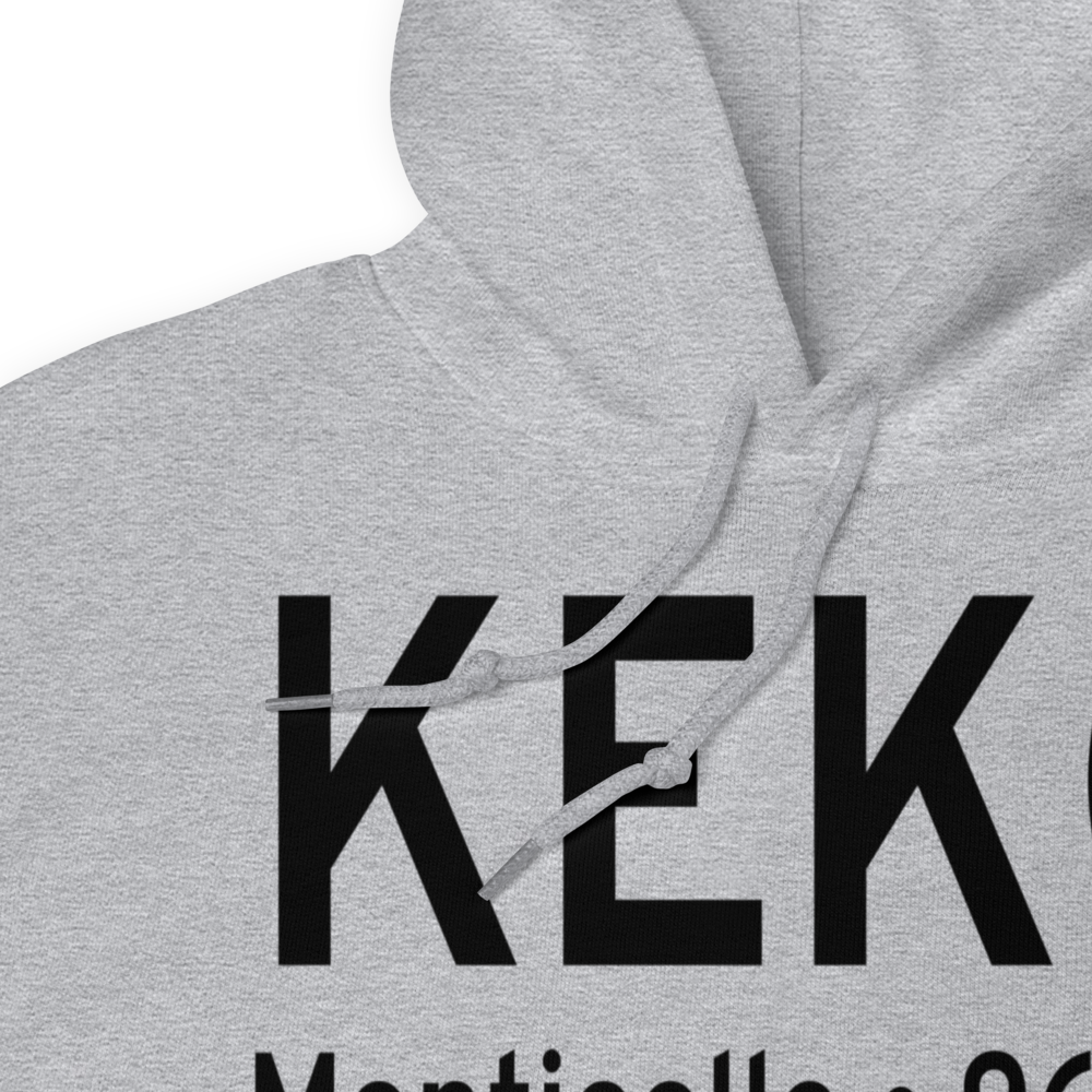Wayne County Airport (KEKQ) ICAO Hoodie Sweatshirt 