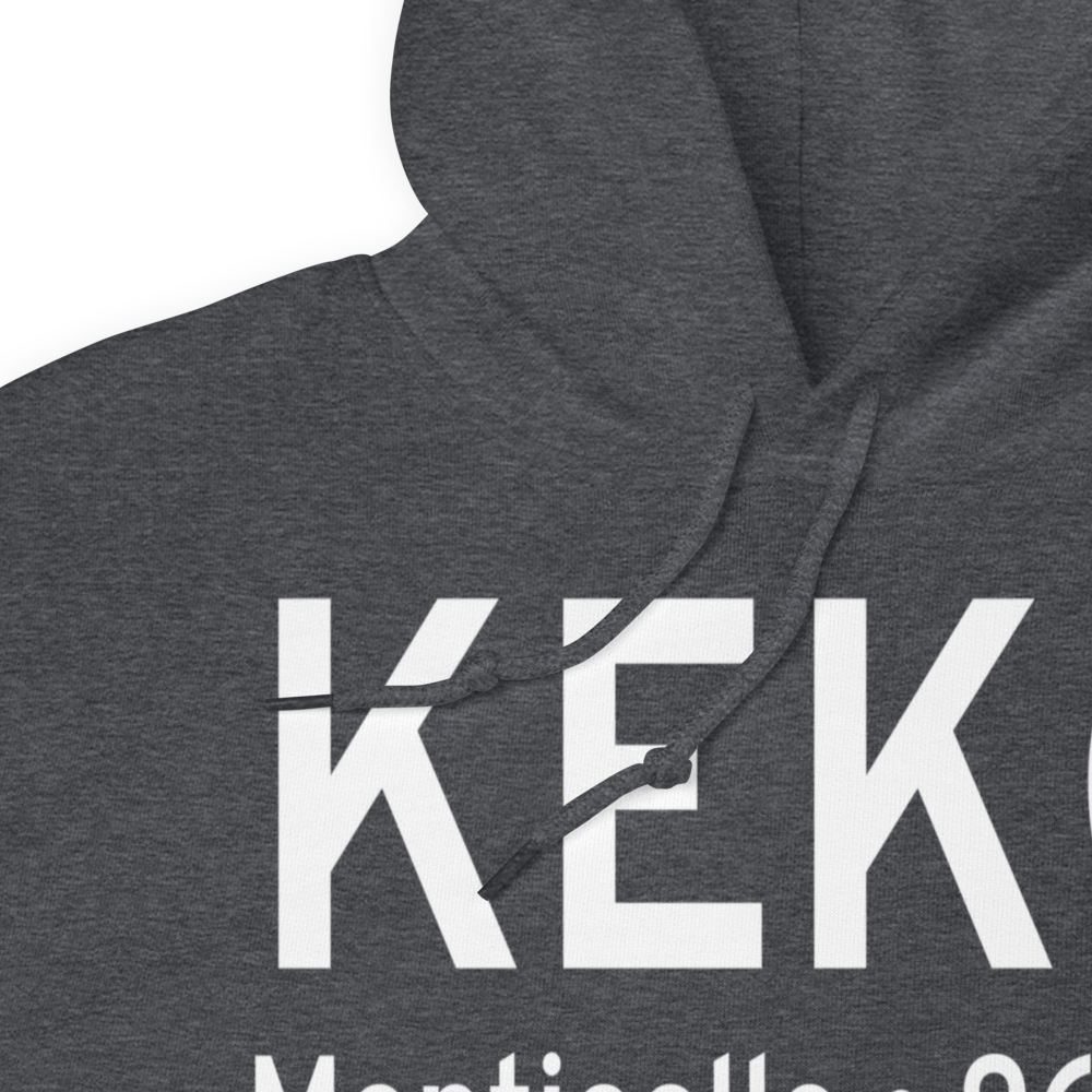 Wayne County Airport (KEKQ) ICAO Hoodie Sweatshirt 