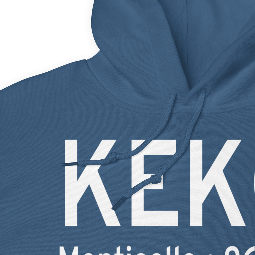 Wayne County Airport (KEKQ) ICAO Hoodie Sweatshirt 
