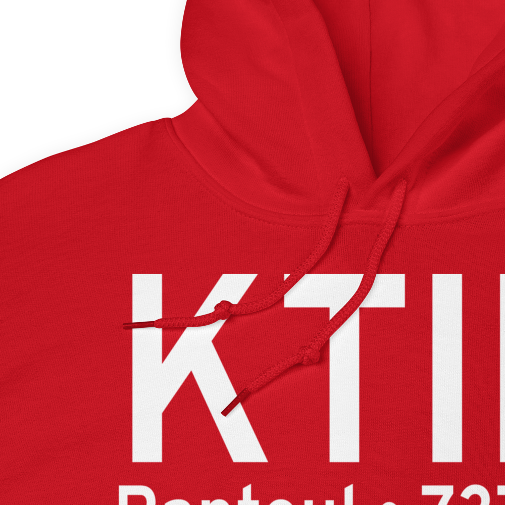 Rantoul National Avn Center-Frank Elliot field (KTIP) ICAO Hoodie Sweatshirt 