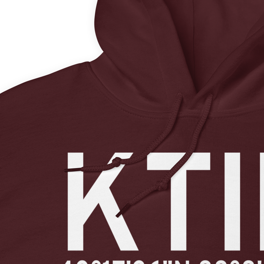Rantoul National Avn Center-Frank Elliot field (KTIP) ICAO Hoodie Sweatshirt 
