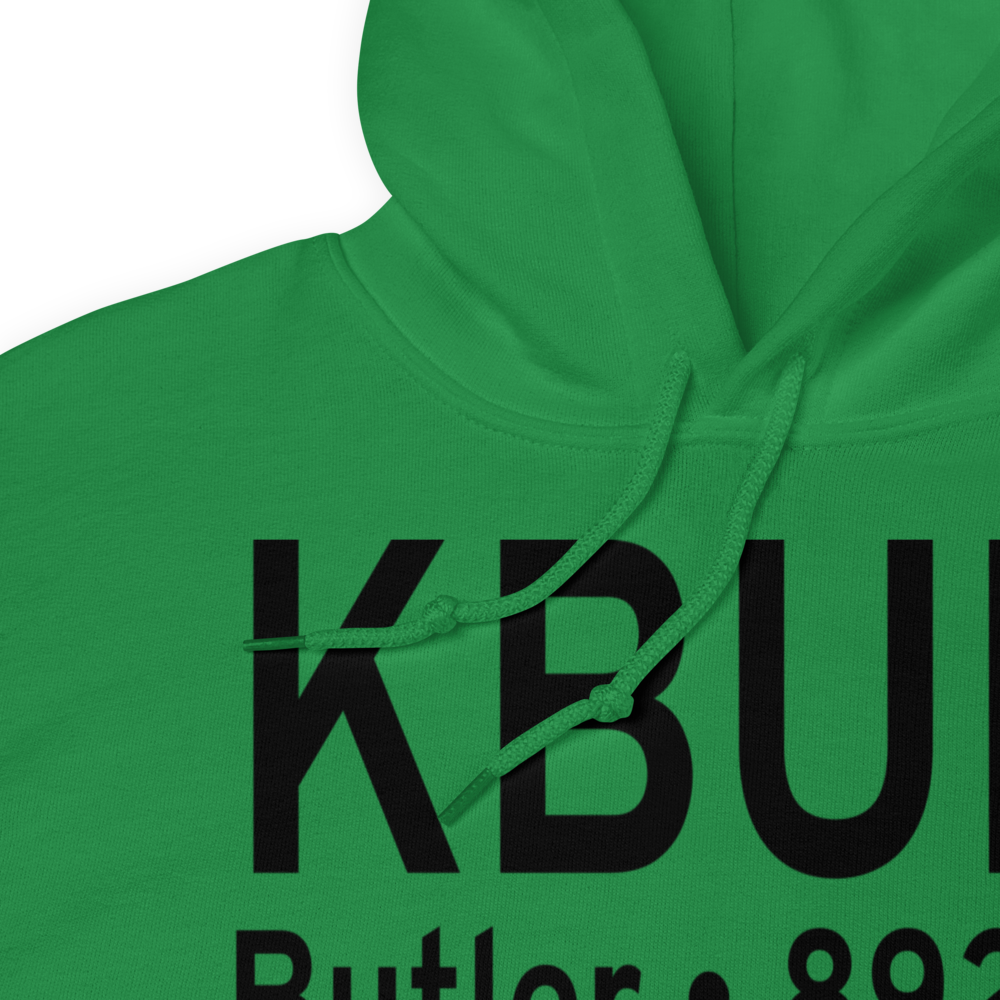 Butler Memorial Airport (KBUM) ICAO Hoodie Sweatshirt 