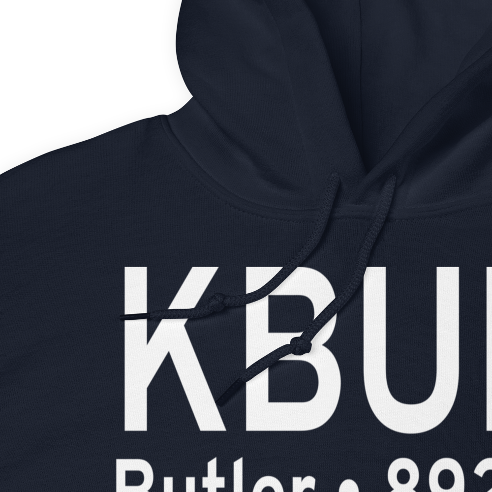 Butler Memorial Airport (KBUM) ICAO Hoodie Sweatshirt 