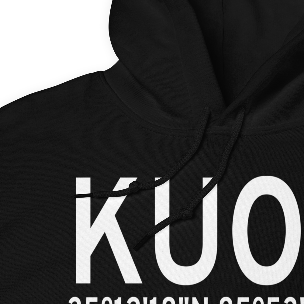 Franklin County Airport (KUOS) ICAO Hoodie Sweatshirt 