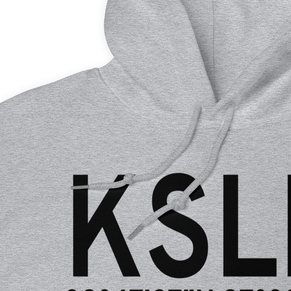 Salina Municipal Airport (KSLN) ICAO Hoodie Sweatshirt 