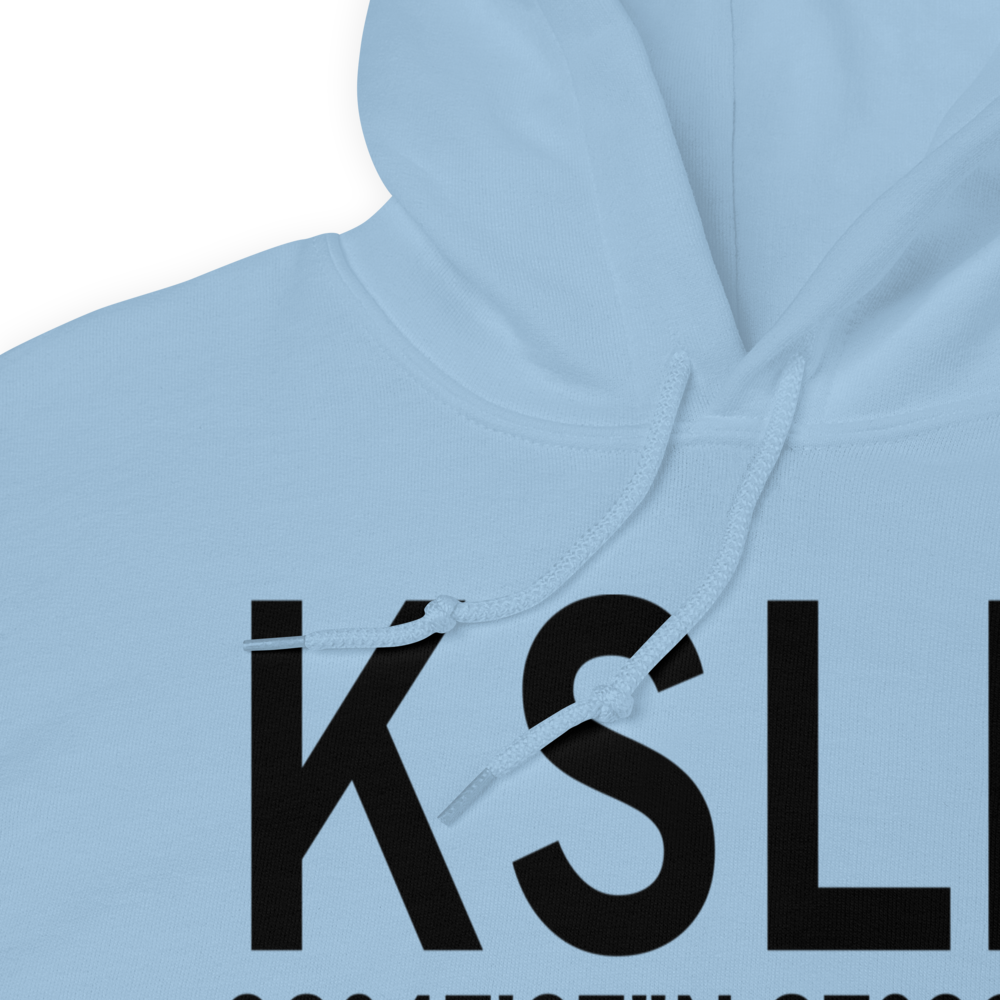 Salina Municipal Airport (KSLN) ICAO Hoodie Sweatshirt 
