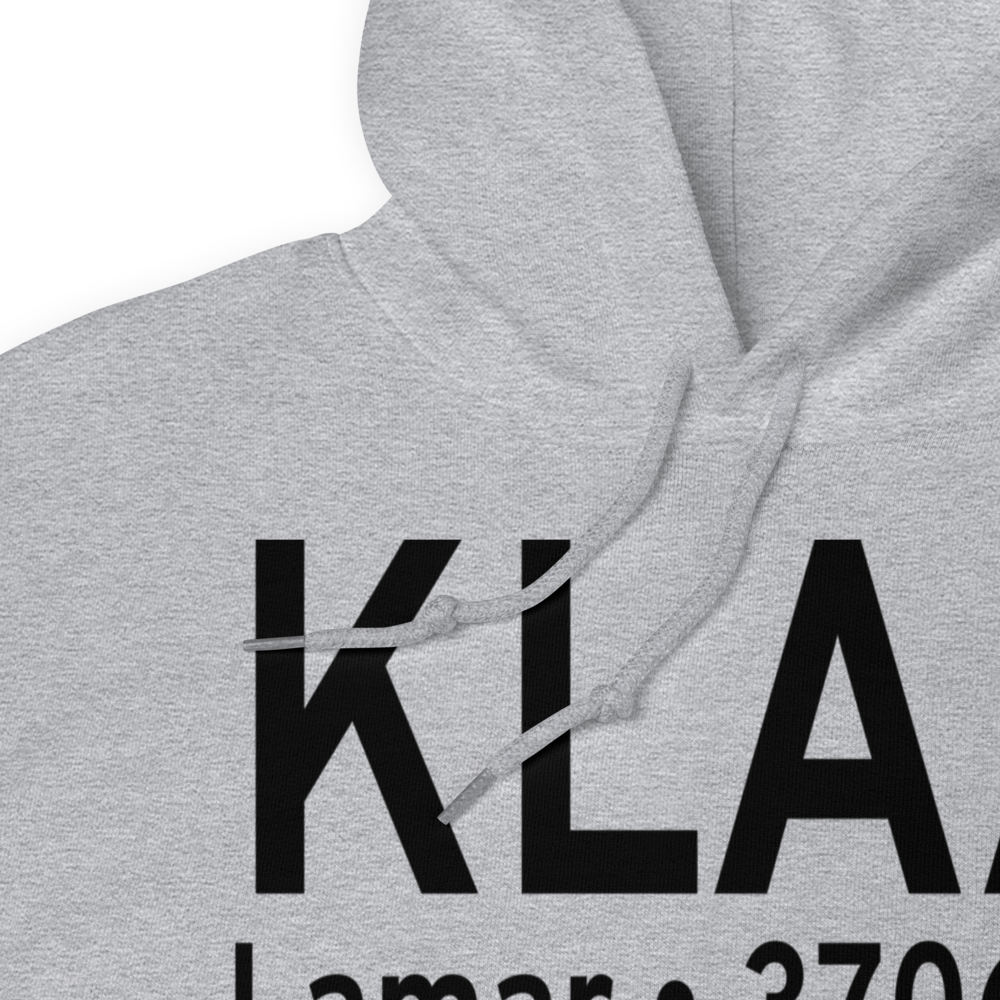 Lamar Municipal Airport (KLAA) ICAO Hoodie Sweatshirt 