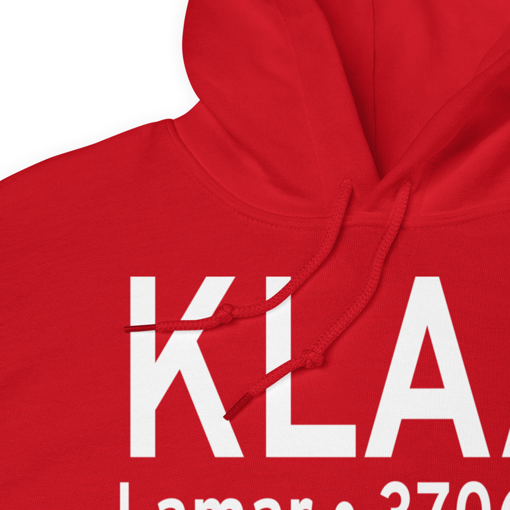 Lamar Municipal Airport (KLAA) ICAO Hoodie Sweatshirt 