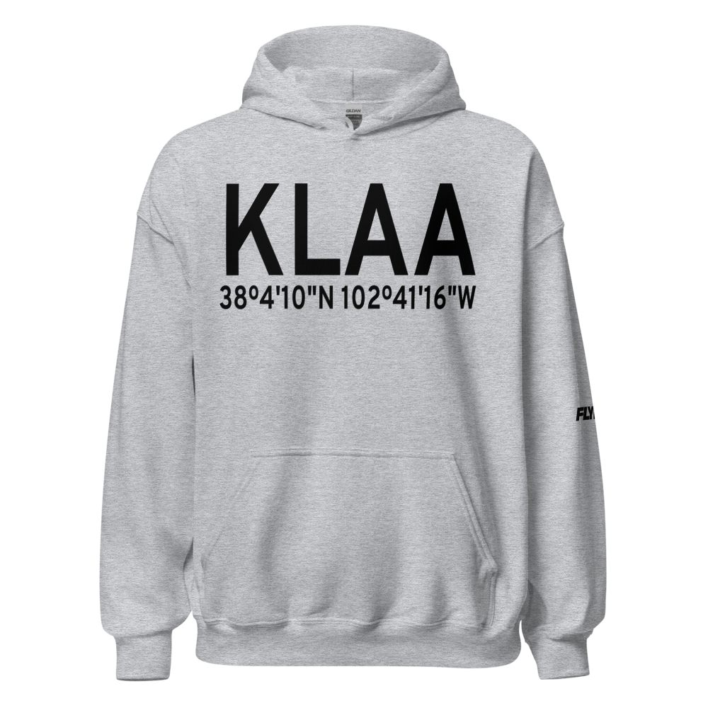 Lamar Municipal Airport (KLAA) ICAO Hoodie Sweatshirt 