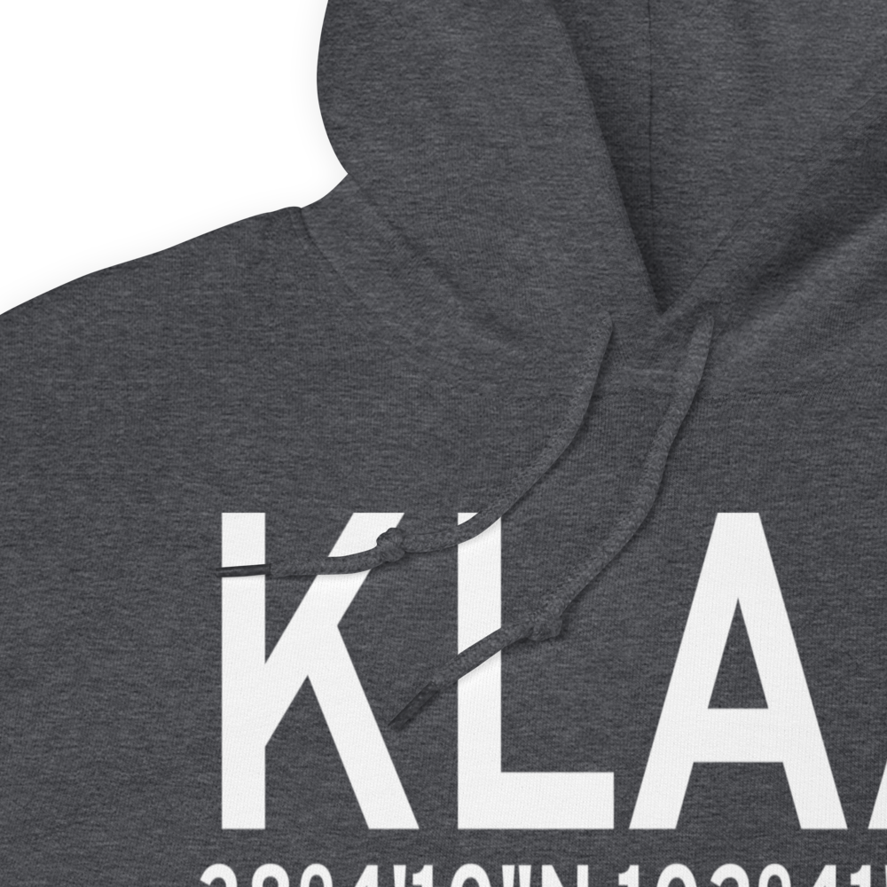 Lamar Municipal Airport (KLAA) ICAO Hoodie Sweatshirt 