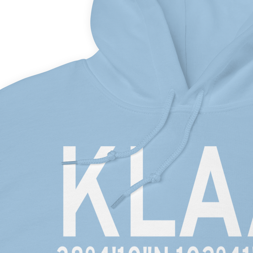 Lamar Municipal Airport (KLAA) ICAO Hoodie Sweatshirt 