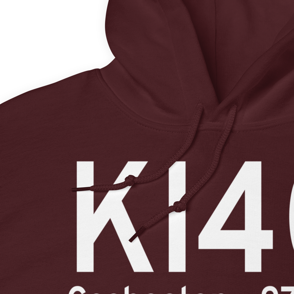 Richard Downing Airport (KI40) ICAO Hoodie Sweatshirt 