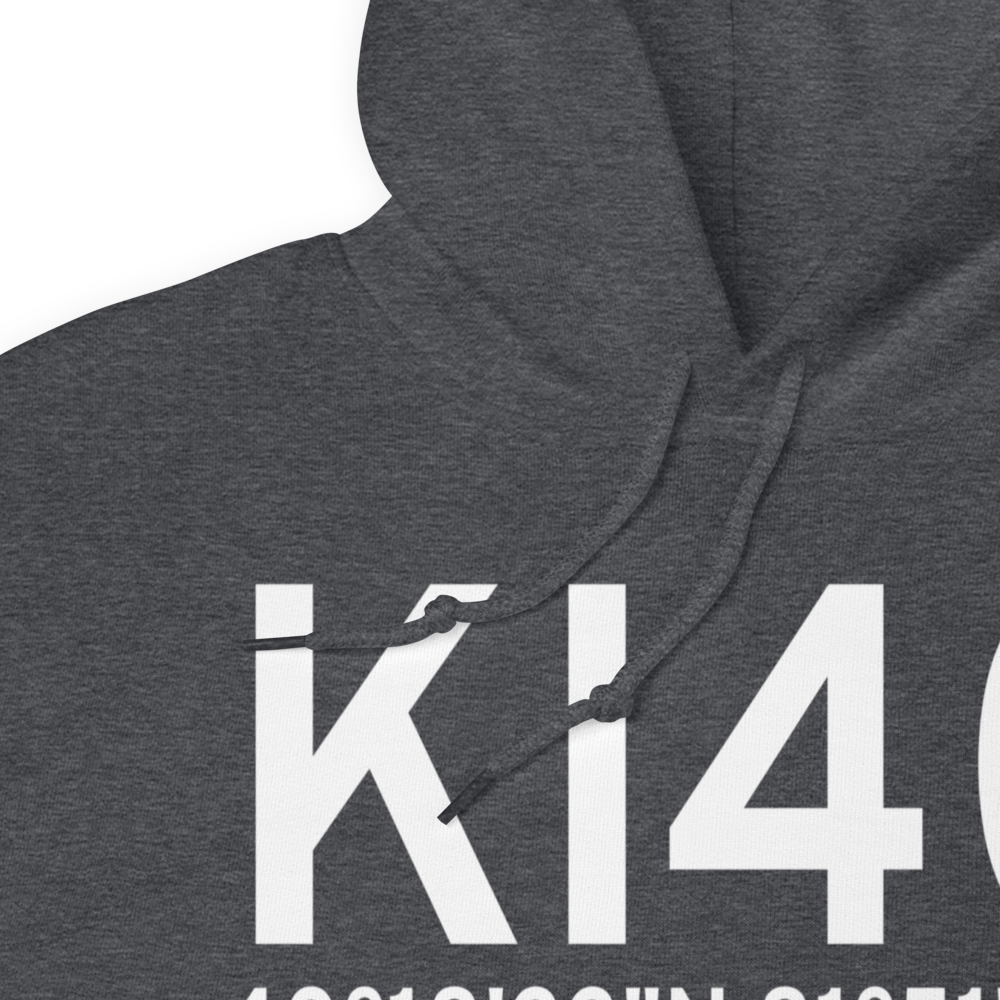 Richard Downing Airport (KI40) ICAO Hoodie Sweatshirt 