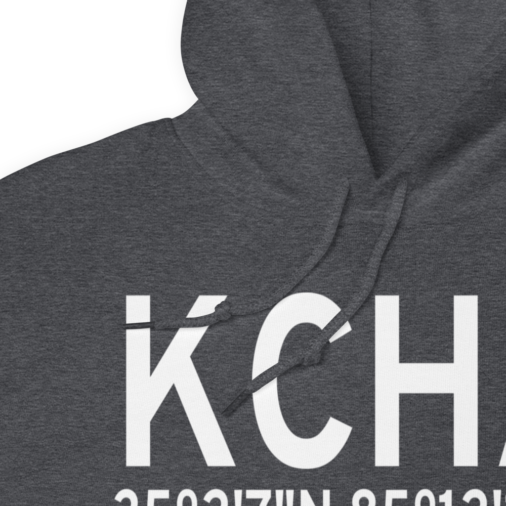 Lovell Field (KCHA) ICAO Hoodie Sweatshirt 