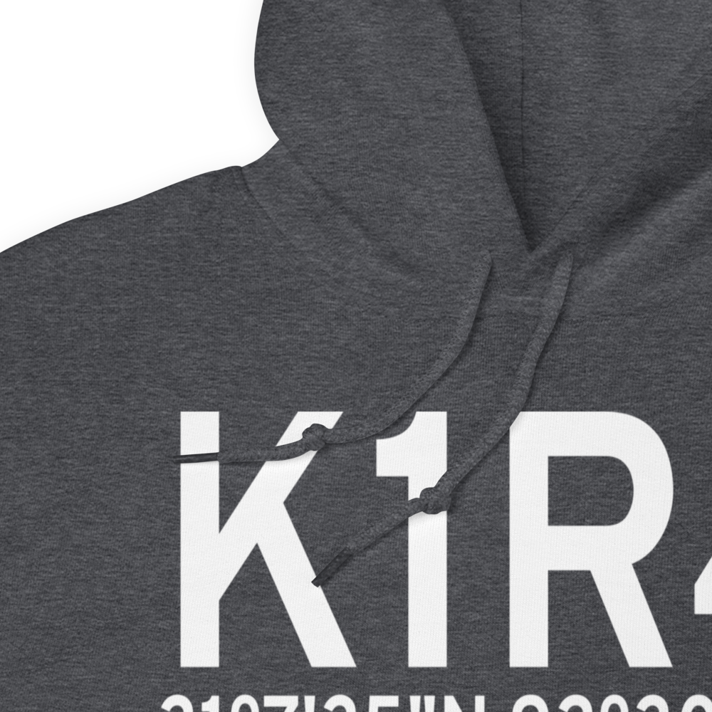 Woodworth Airport (K1R4) ICAO Hoodie Sweatshirt 