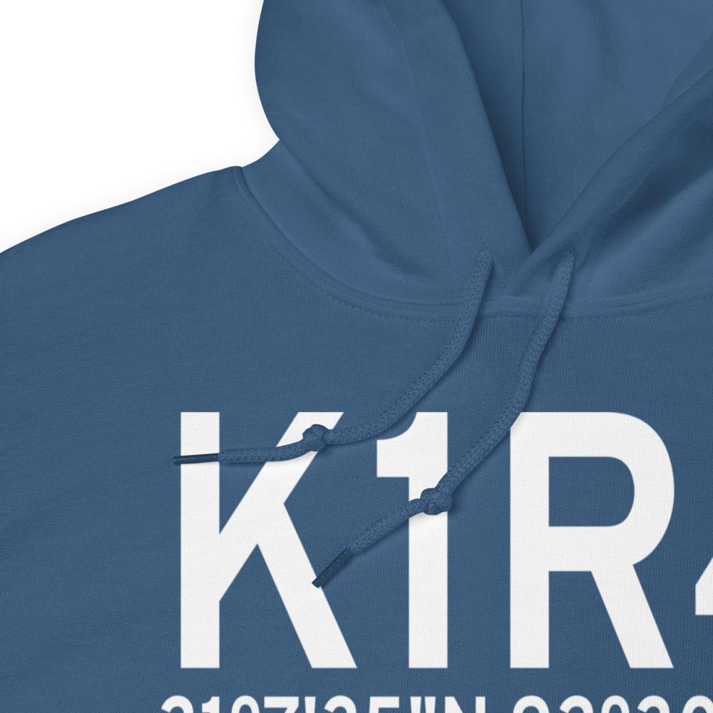 Woodworth Airport (K1R4) ICAO Hoodie Sweatshirt 