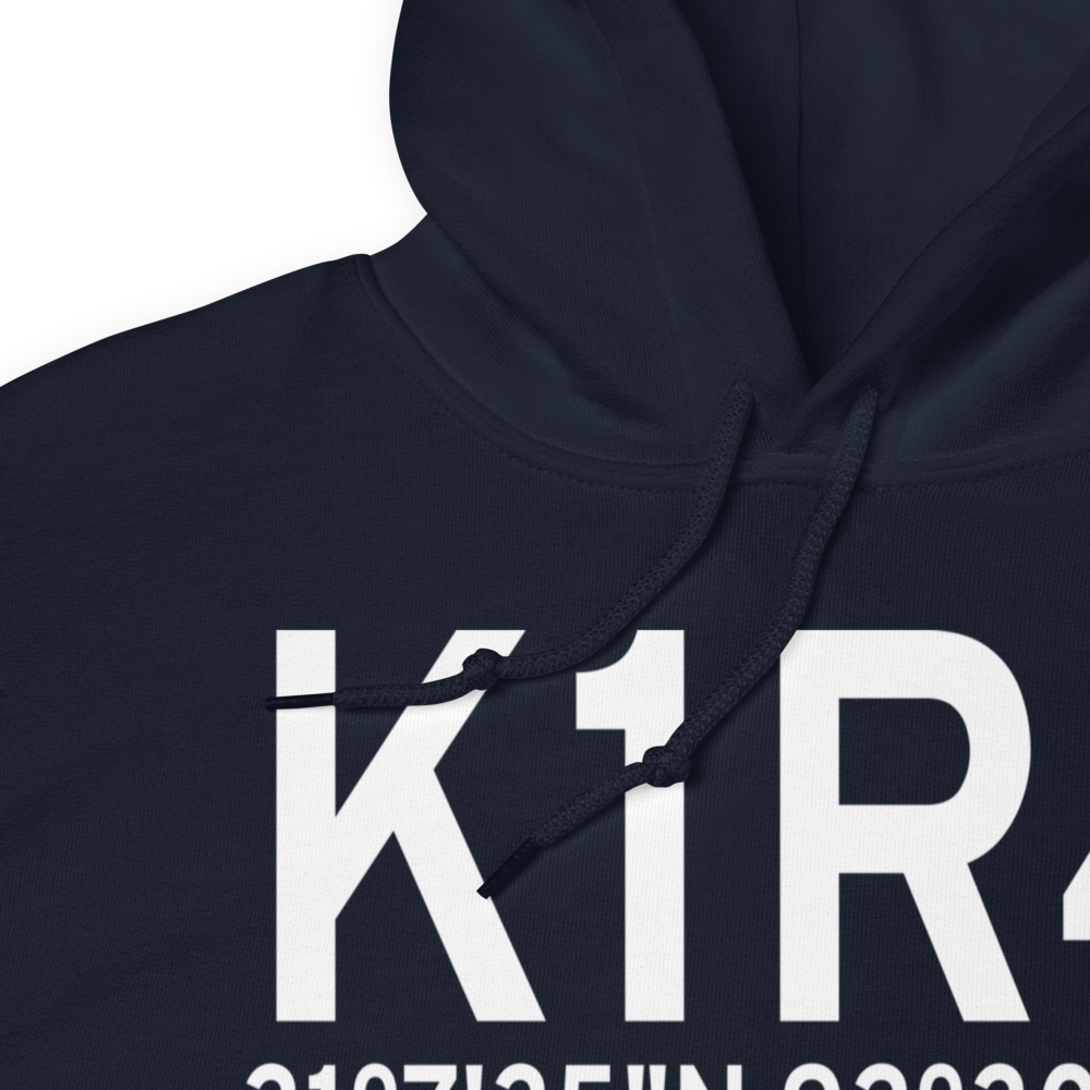 Woodworth Airport (K1R4) ICAO Hoodie Sweatshirt 