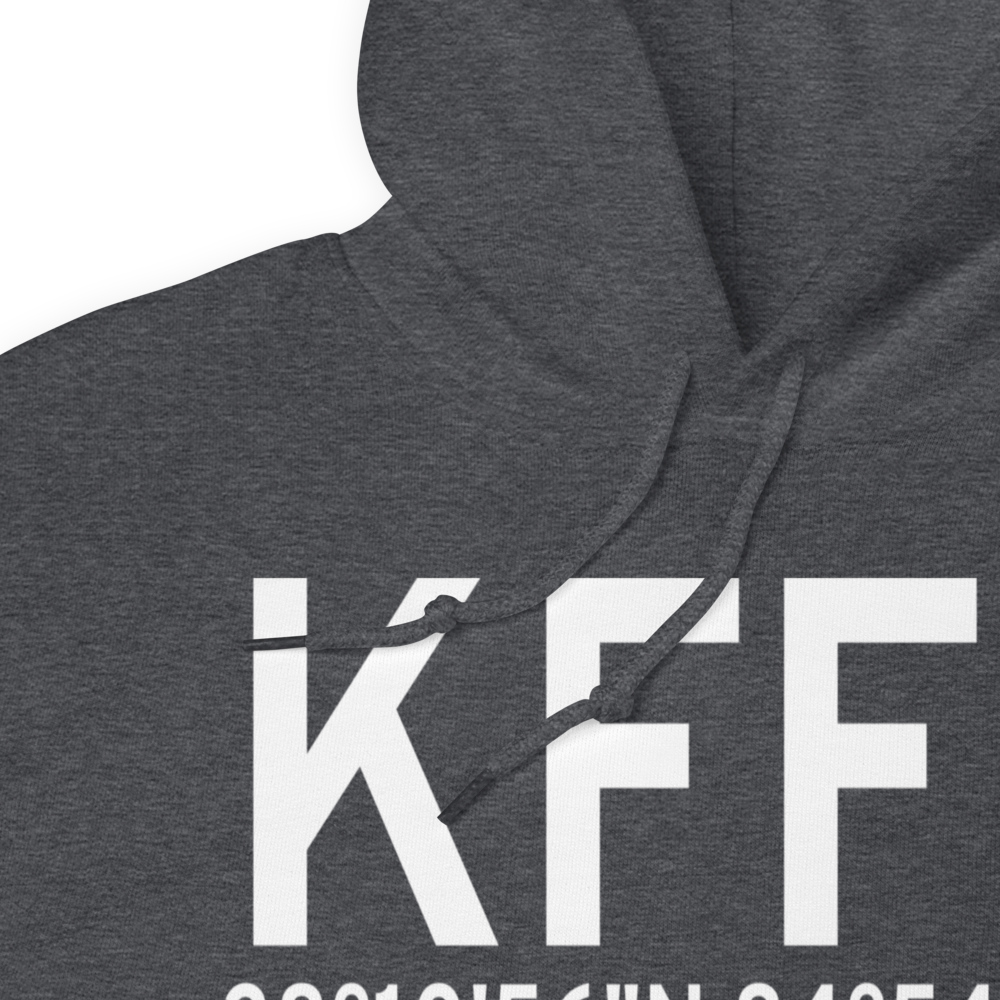 Capital City Airport (KFFT) ICAO Hoodie Sweatshirt 