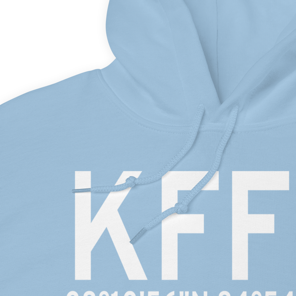 Capital City Airport (KFFT) ICAO Hoodie Sweatshirt 