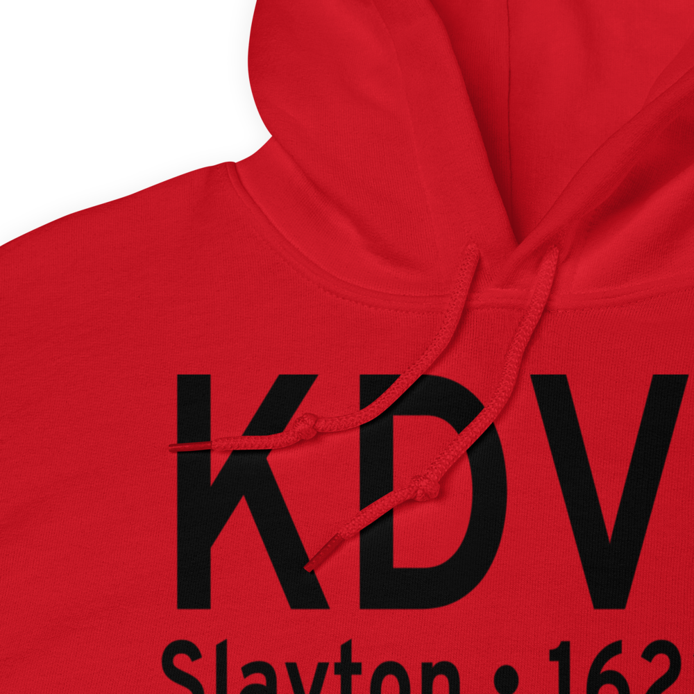 Slayton Municipal Airport (KDVP) ICAO Hoodie Sweatshirt 