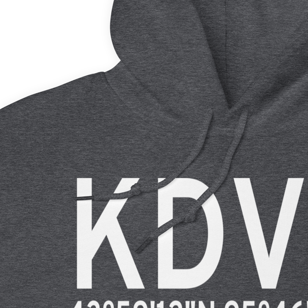 Slayton Municipal Airport (KDVP) ICAO Hoodie Sweatshirt 
