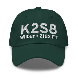 Wilbur Airport (K2S8) ICAO Hat