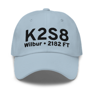 Wilbur Airport (K2S8) ICAO Hat