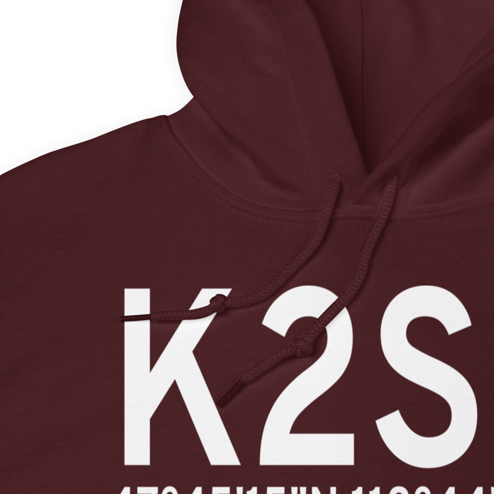Wilbur Airport (K2S8) ICAO Hoodie Sweatshirt 