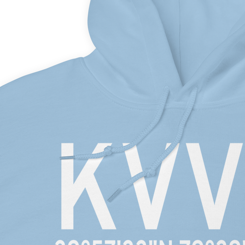 Joseph A. Hardy Connellsville Airport (KVVS) ICAO Hoodie Sweatshirt 
