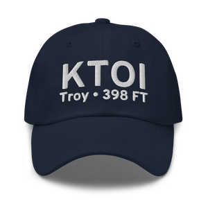 Troy Municipal Airport at N Kenneth Campbell Field (KTOI) ICAO Hat